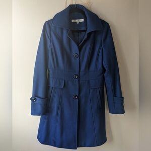 Kenneth Cole New York Royal Blue Women's Coat